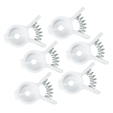 

Chef Craft Select Plastic Bread and Bagel Clip Set 6 piece set White