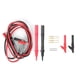 thumbnail image 1 of Kit de cables de prueba para multímetro P1300B, Kit de sonda con pinzas de cocodrilo, juego 12 en 1, 1 of 8