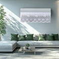 thumbnail image 4 of Klonfd Indoor Curtain Air Conditioner With Elegant Hollow Print Design For Living Room Bedroom Decorative And Functional Windshield, 4 of 5