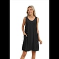 thumbnail image 2 of Vestido de Verano para Mujer, Color Negro, Talla XL, 2 of 10