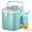 Green, variant on Auseo Portable Countertop Ice Maker, 26Lbs/24H, 9 Bullet-Shaped Ice in 8 Mins, with Handle/Ice Scoop/Ice Basket, for Home/Office/Bar/Party (Green)