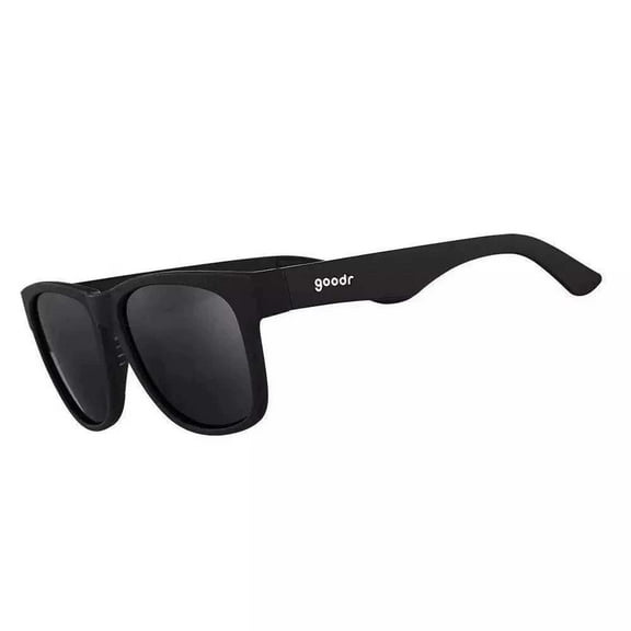 Goodr 8122023 Unisex Black-Frame Black-Lens Polarized Sunglasses