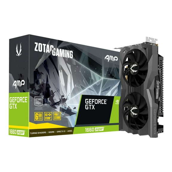 Zotac GeForce GTX 1660 SUPER Graphic Card - 6 GB GDDR5 - 192 bit Bus Width - DisplayPort - HDMI