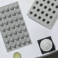 thumbnail image 5 of HJQEQVD 3D Raspberry Silicone Mold, 35-Cavity Nonstick Raspberry Silicone Mold Trays for Baking Chocolate Fondant Candy Gummy Jello Ice Mini Candle, 11.7 x 6.8 x 1.0 inches, Grey, 5 of 6