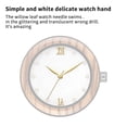 thumbnail image 3 of Relojes De Madera Relojes Exquisitos Para Mujer Relojes Casuales De Moda Simple Esfera De Nácar Vogacara AP004879-01, 3 of 5