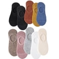 thumbnail image 5 of Calcetines de barco para mujer de verano que no se caen del talón calcetines de verano para mujer calcetines cortos de verano calcetines invisibles poco profundos para niñas calcetines, 5 of 5