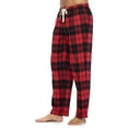 thumbnail image 2 of Ashford & Brooks Mens Super Soft Flannel Plaid Pajama Sleep Pants, 2 of 6