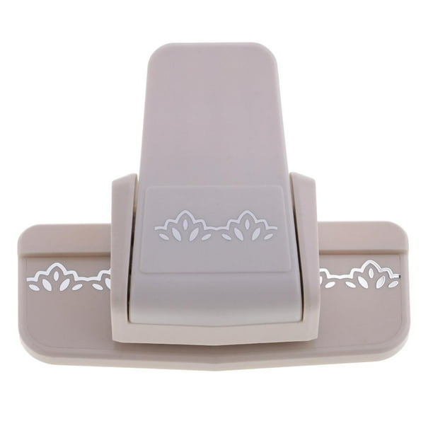 Perforadora de flores para papel y cartón, perforadora de agujeros, perforadora de papel, perforadora para manualidades. gris