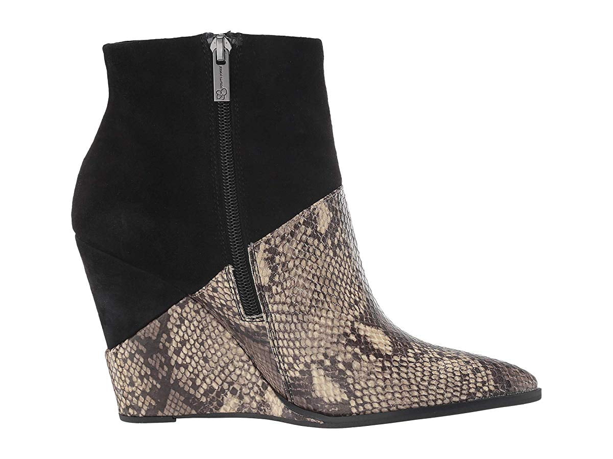 dkny daisy wedge booties