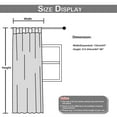 thumbnail image 4 of Waterproof Outdoor Curtain Panel Terrace Balcony Garden Curtain, 4 of 7