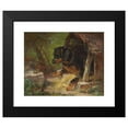 thumbnail image 2 of Clara von Wille 17x15 Black Modern Framed Museum Art Print Titled - The Frog (1881), 2 of 5
