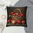 thumbnail image 2 of Creowell Vintage Farmhouse Rustic Pillow Covers Retro Fruit Throw Pillows White, 2 of 5