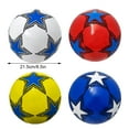 thumbnail image 4 of Transemion Luminous Football Ball For Soccer Training Size 5 Soft PVC Cover For Smooth blue, 4 of 6