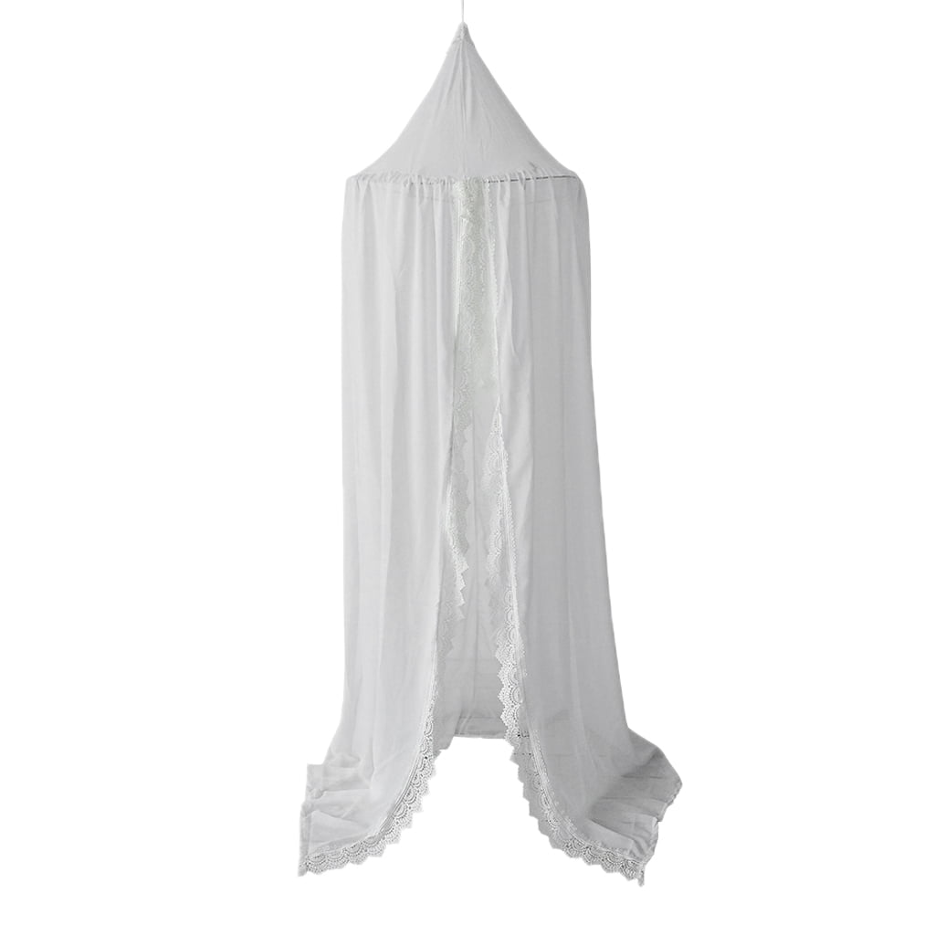 Princess Bed Canopy Cotton Mosquito Net Reading Nook Bedroom Decor
