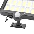 thumbnail image 4 of Luz de pared con sensor de movimiento PIR resistente al agua para jardín solar LED para exteriores (120COB B), 4 of 8