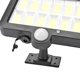 thumbnail image 4 of Luz de pared con sensor de movimiento PIR resistente al agua para jardín solar LED para exteriores (120COB B), 4 of 8