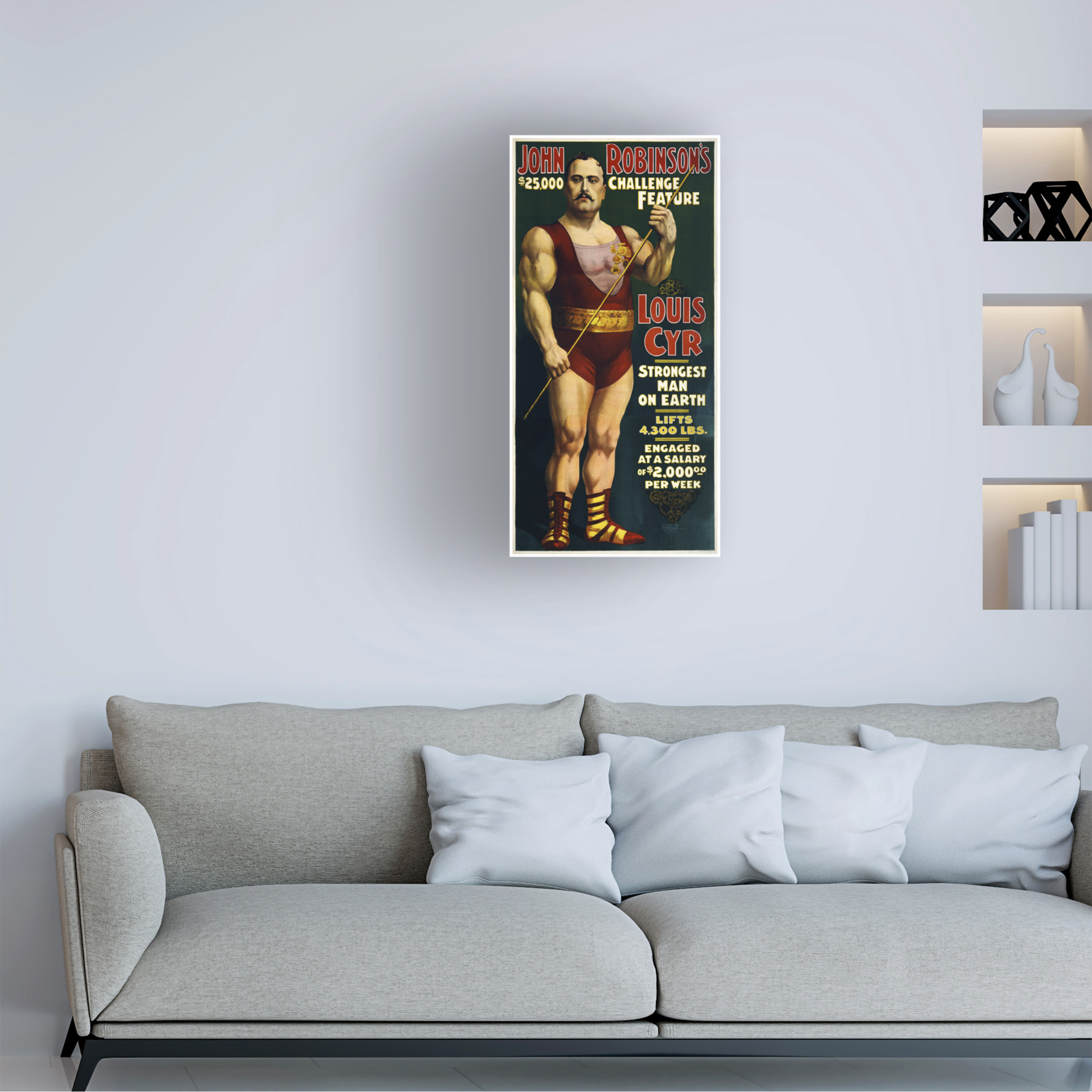 Vintage Lavoie '1898-Circus' Canvas Art