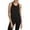 Black, variant on Nike Womens Elastika T-Back Athletic Tank Top Black L