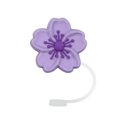 thumbnail image 1 of Popular!Maojin Cubierta de paja de dibujos animados de plantas,tapa de paja,tapón antipolvo de silicona,decoración de paja para fiesta de flores, 1 of 7