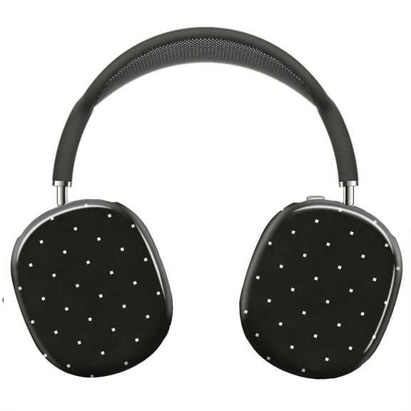 Protective Cover for AirPods Max Polka Dot Halftone=29 Headphones Aesthetic Print Snap On Cases