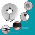 thumbnail image 5 of Collier de Récupération Gonflable pour Animaux de Compagnie Collier de Protection Confortable pour Chiens Chats, Réglable, Lavable PS005, 5 of 5