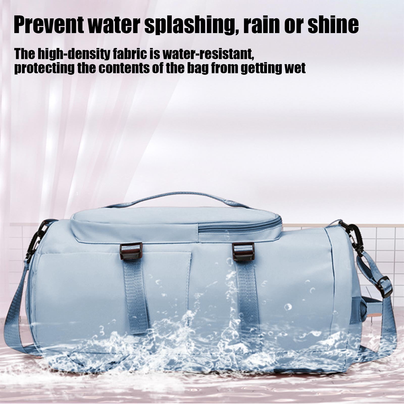 duffle bag with rain cover Meister Pack Duffel - Waterproof Travel Case up to 75L - Black or essential hunting gear Black Leather Duffel Bag with