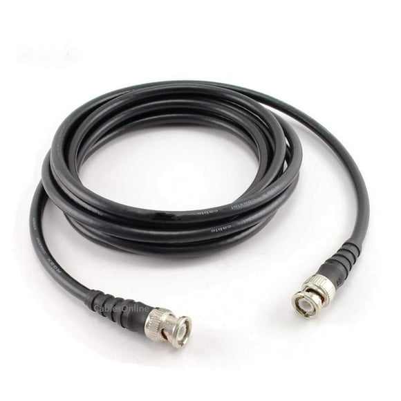MPD Digital CablesOnline 50ft RG8x Coax 50 OHM BNC Male/Male Antenna Cable (R-BX050)