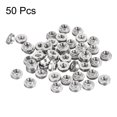 thumbnail image 3 of Unique Bargains Self -Clinching Nuts,#4-40x0.11-Inch Stainless Steel Rivet Nut Round Head Steel Metal Sheet Mounting Fastener 50pcs, 3 of 5
