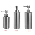 thumbnail image 1 of Stainless Steel Countertop Sink Soap Dispenser Kitchen Bathroom dispenser; Countertop Hand Dish Lotion Bottle Container, 1 of 9