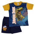 thumbnail image 1 of Pijama Jurassic Park Talla 6 Manga Corta con Estampado T-Rex Azul, 1 of 4