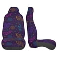 thumbnail image 4 of Fotbe Colorful Snake Pattern Automotive Seat Covers for Cars Trucks and SUVs – Car Seat Covers for Front Seats,Protective Seat Covers,Vehicle Seat Covers, Set of 2, 4 of 9