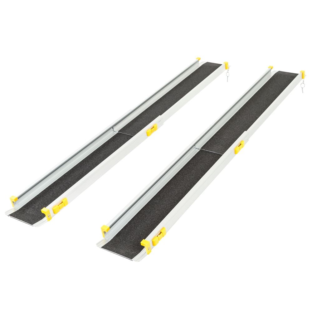 Adjustable Wheelchair Telescoping Track Ramps