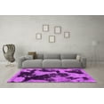 thumbnail image 3 of Ahgly Company Indoor Rectangle Abstract Pink Modern Area Rugs, 7' x 9', 3 of 4