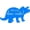 Light Blue, variant on Triceratops Dinosaur Wall Decal - "You are dino-mite" Quote for Bedroom Walls - 20"x15" - Dino Décor for Boy's Room