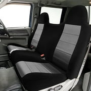 Seat Covers Made to fit 1999 - 2007 Ford F150 Seat Covers Exact Fit, Front Solid Bottom, Solid Back Bench with Molded Headrests | Seat Covers for Trucks Ford F150
