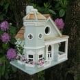thumbnail image 5 of Home Bazaar Flower Pot Cottage Birdhouse - Light Blue, 5 of 7