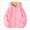 B22-Pink, variant on Hessimy 6-7 Years Toddler Boys Warm Fleece-Lined Zip-Up Hoodie,Cozy Winter Full-Zip Sweatshirt with Kangaroo Pocket