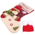 thumbnail image 4 of Accesorio de fotografía Jadeshay gorro navideño para bebés 0 a 1 mes saco de dormir, 4 of 14