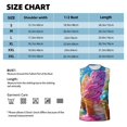 thumbnail image 6 of Honeii Rainbow Melting Ice Cream Print Men's Sleeveless Muscle Shirts, Breathable & Quick-Dry Gym Shirt, Athletic Tank Top for Running, Fitness, and Outdoor Activities-Medium, 6 of 7