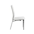 thumbnail image 4 of Somette  Monique Motion Back Side Chair, Set of 2 White, 4 of 5