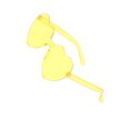 thumbnail image 3 of kurtrusly Peach Heart Sunglasses, 3 of 9