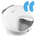 thumbnail image 1 of Comedero automático para gatos GAMKII para alimentos húmedos y secos con 2 bolsas de hielo, 1 of 7