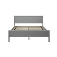 thumbnail image 4 of Max & Lily Queen Bed Frame, Solid Wood Classic Platform Bed with Panel Headboard for Kids, 4 of 10