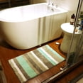 thumbnail image 2 of Alfombra de baño absorbente antideslizante, alfombra de baño de microfibra, alfombra de baño, alfombra de baño absorbente antideslizante, azul cielo 40*60 cm ER, 2 of 5
