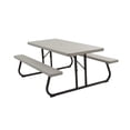 thumbnail image 2 of Mesa Lifetime Plegable para Picnic Gris, 2 of 2