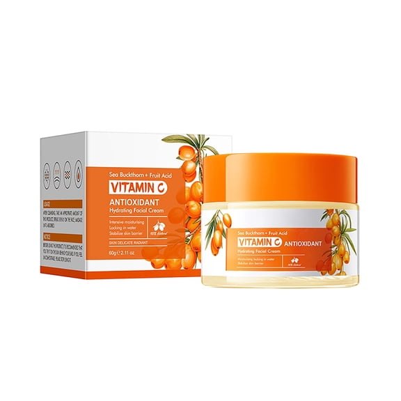 Lenkho Sea Buckthorn Vitamin C Antioxidant Moisturizing Cream 60g
