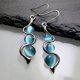 thumbnail image 3 of Pendientes colgantes de estilo bohemio con forma de gota, modernos, con gancho, joyería personalizada y elegante, regalo. Una pulsera., 3 of 6