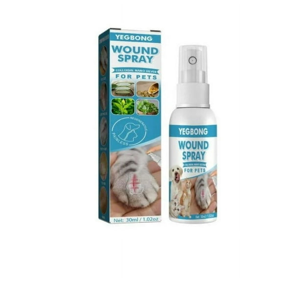 ZOYONE Pet Wound Repair Spray for Rashes, Scratching and Wounds for Cats Dogs