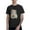 Black, variant on Floral Cat T-Shirt for Men Cotton 100% Summer Tops Women Fashion Casual Short Sleeves Round Collar Short-Sleeve Couple Top Tees