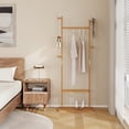 thumbnail image 7 of 33.1" Wide Hall Tree with 2 Movable Drawers, Shoe Storage, Shelves and Garment Racks, 5-in-1 Entryway Bench with 23 Hooks (Fixed and Movable), 7 of 7